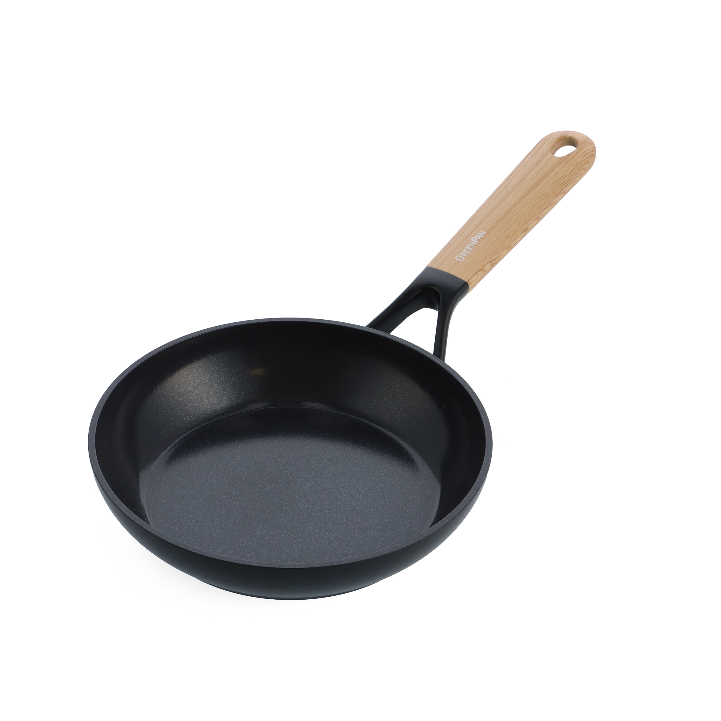 Eco-Smartshape Braadpan Light Wood 20cm zwart