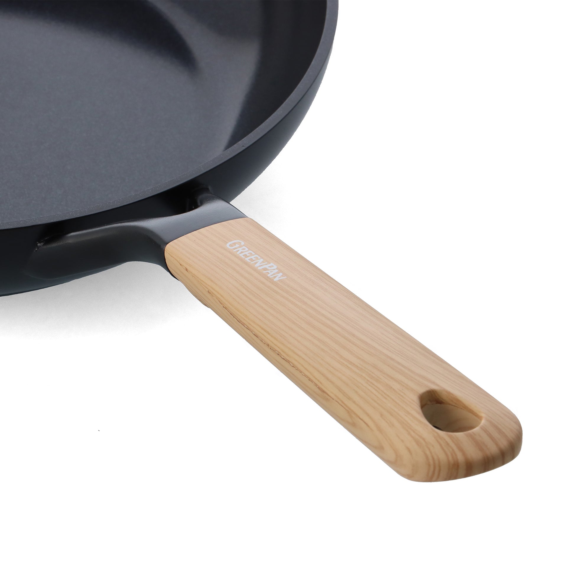 Eco-Smartshape Braadpan Light Wood 28cm zwart handvat