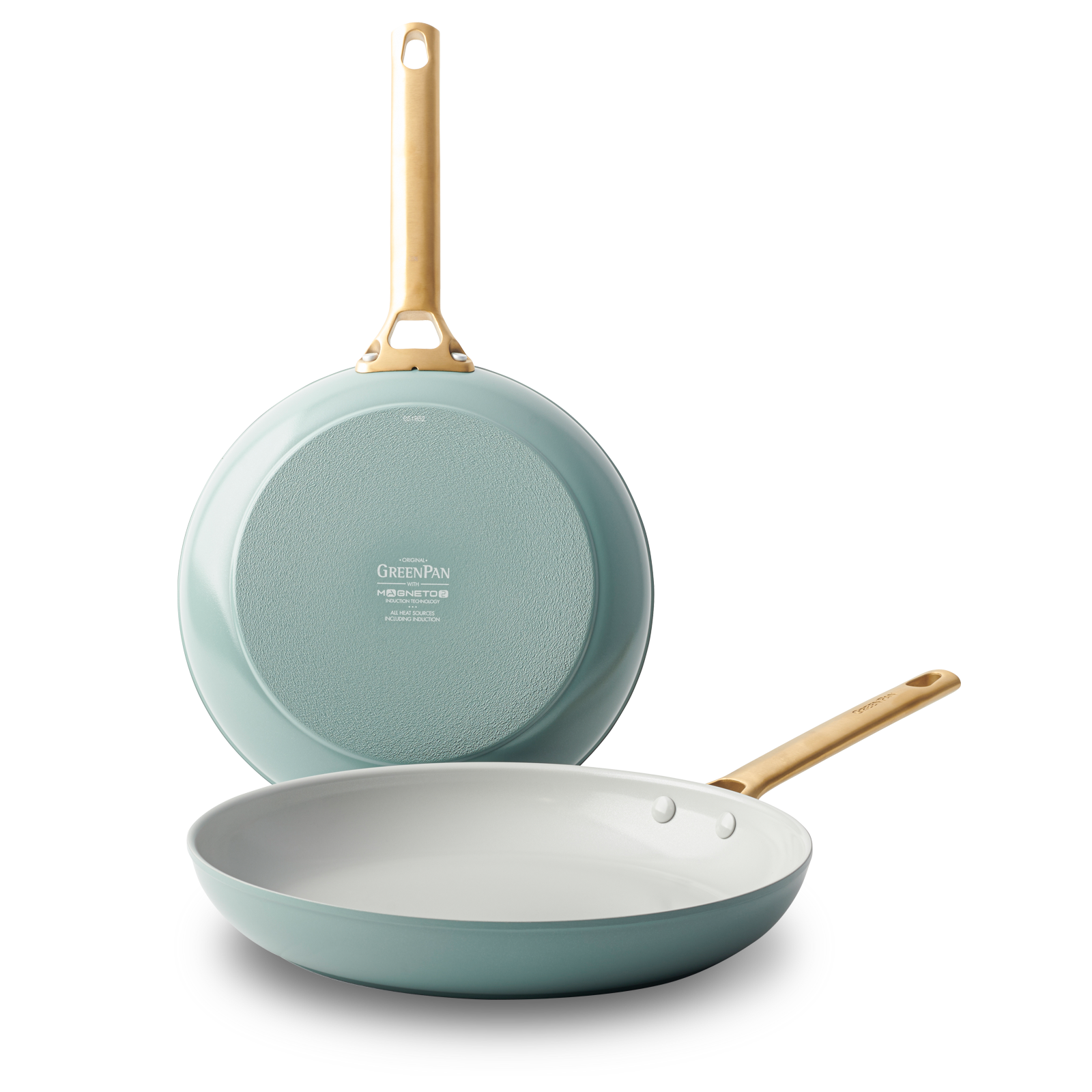 Padova 2-delige Braadpannenset 26+30cm blauw