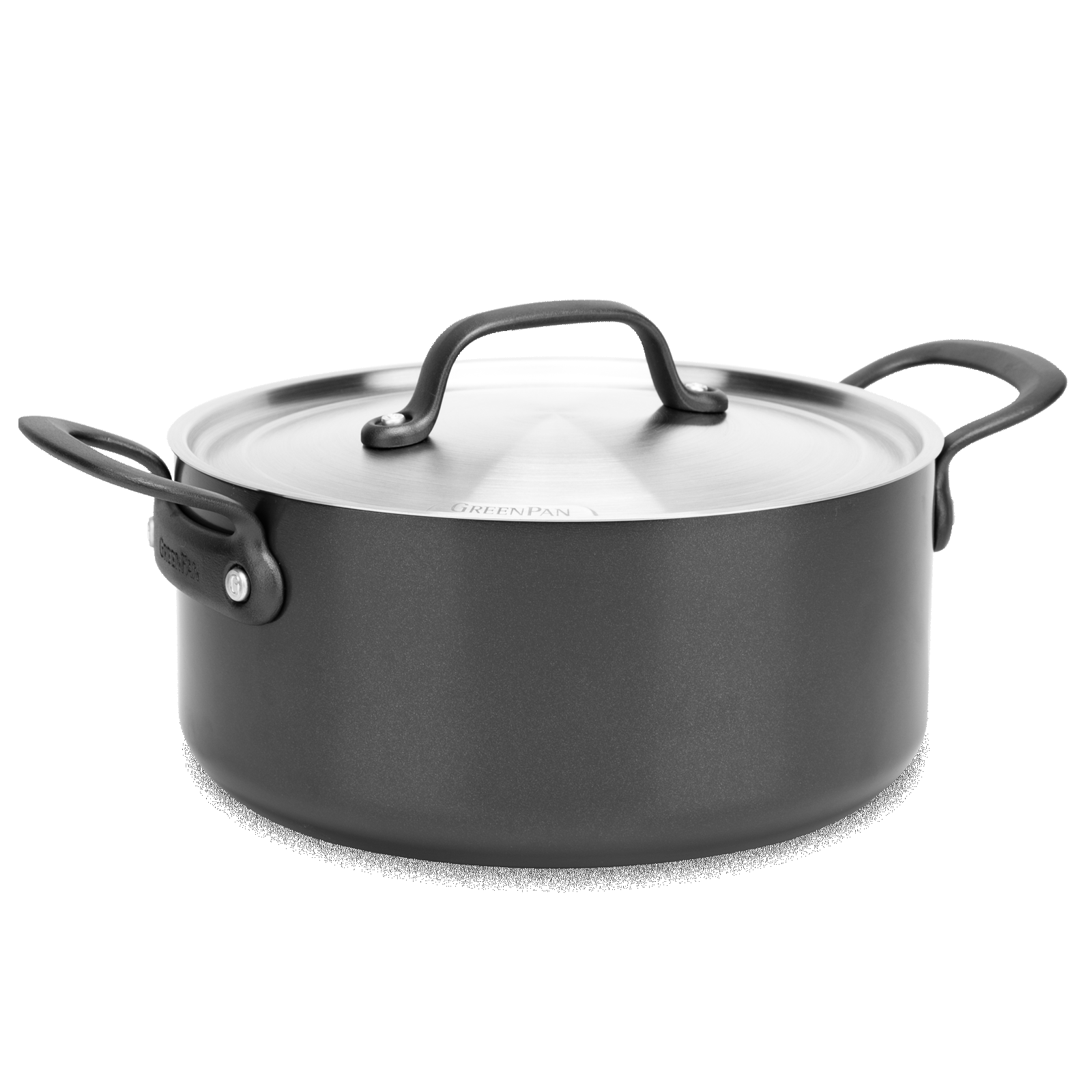 Kookpot met deksel 24cm zwart