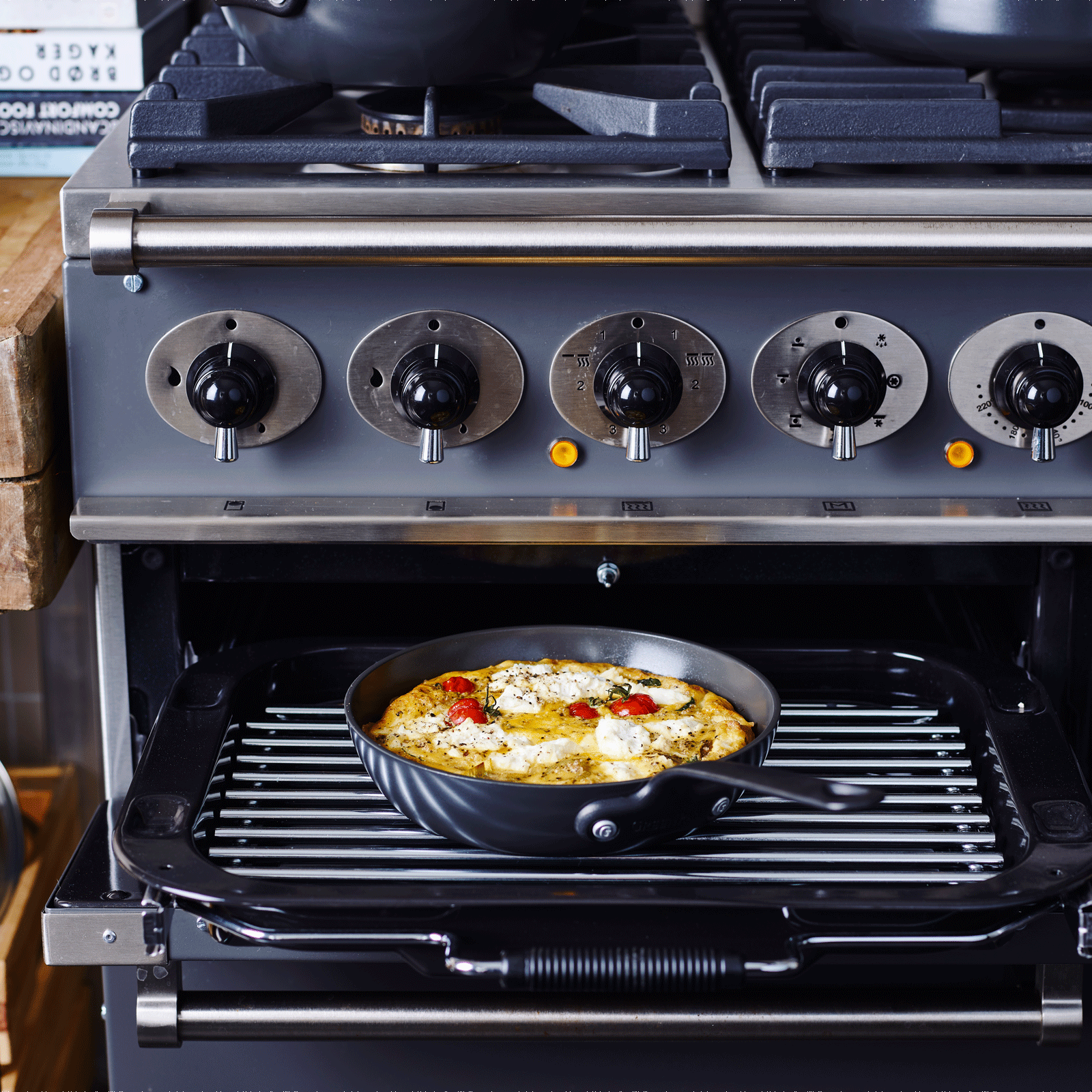 Craft Braadpan 20cm zwart in oven