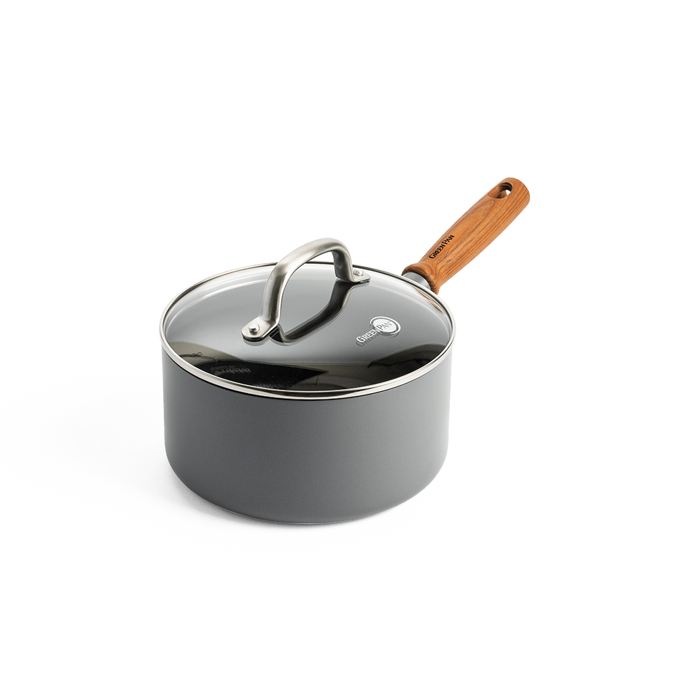 Mayflower Pro Steelpan 18cm met deksel grijs