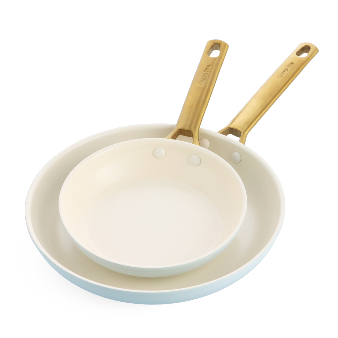 Padova Light Blue 2-delige pannenset 20+26cm lichtblauw