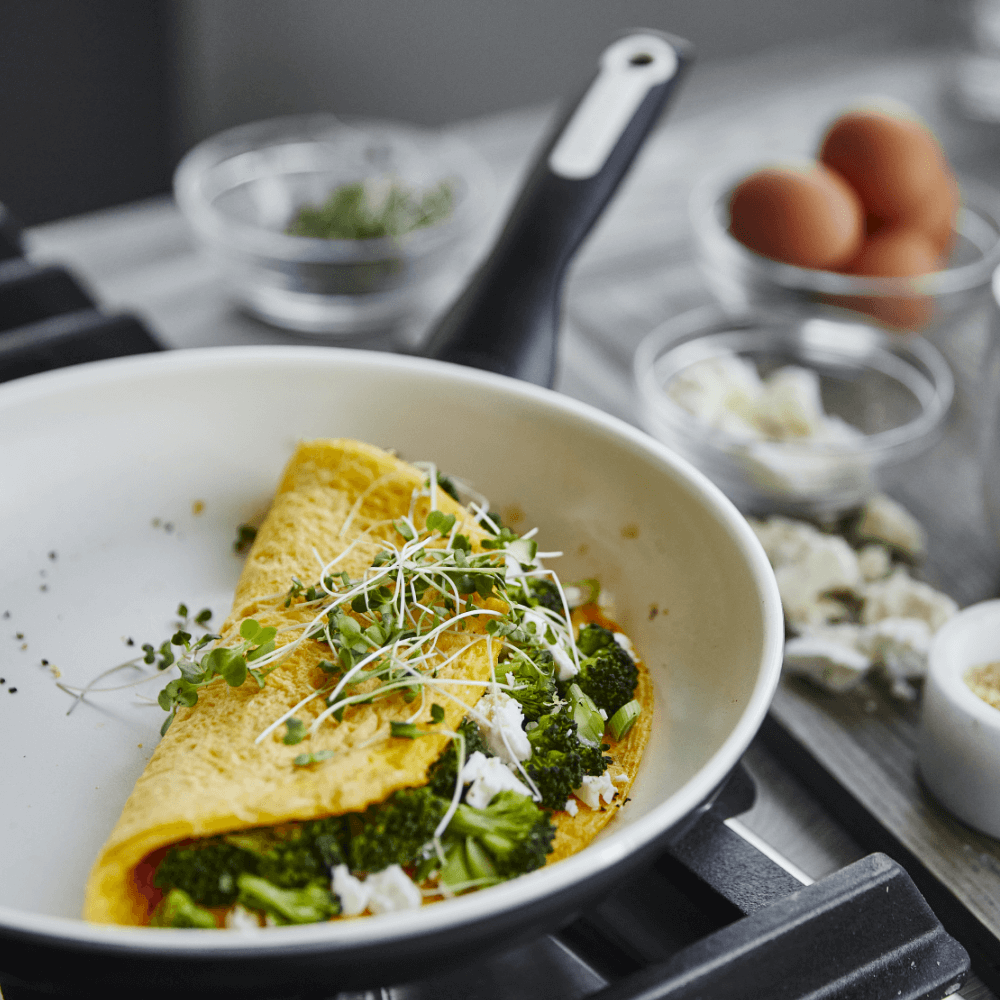 Rio Zwart Braadpan 26 cm gerecht