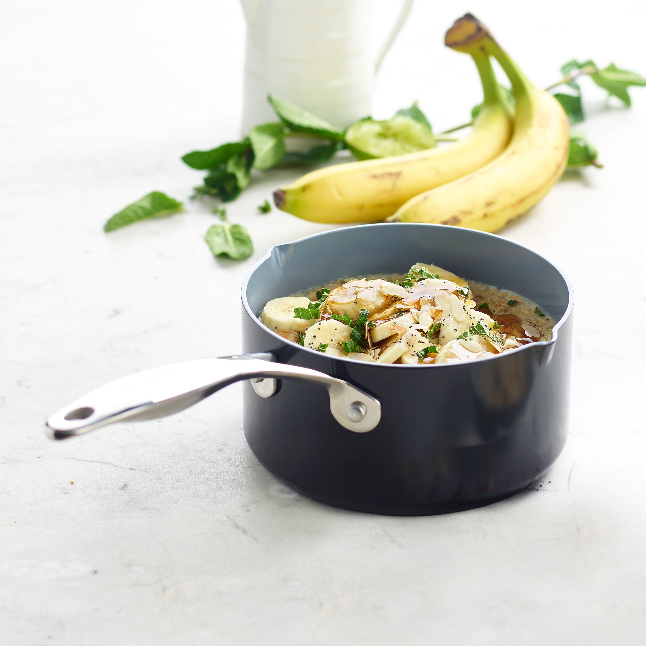 Venice Pro Steelpan 16cm grijs met bananen