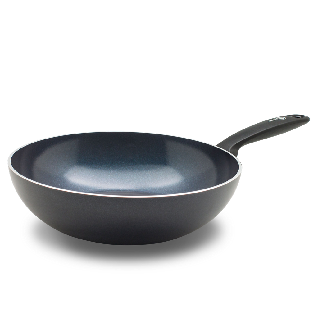 Torino Wok 28cm zwart