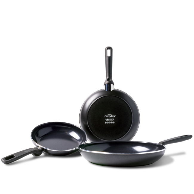 Batterie De Cuisine Tectake 9 Pièces - 5 Casseroles Inox + 4 Couvercles Verre, Compatible Induction, Gaz, électrique - 1