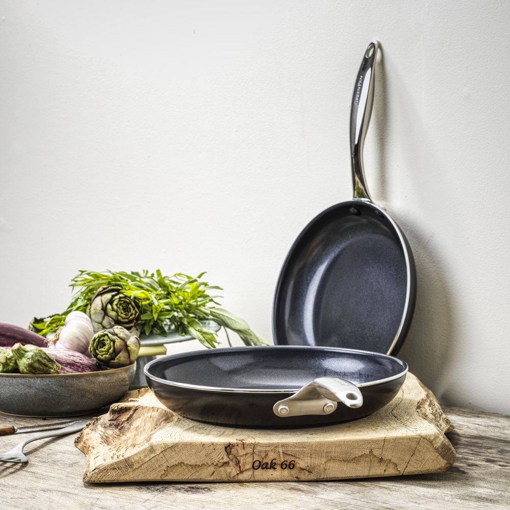 Royal Black 2-delige Braadpannenset