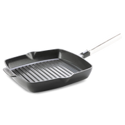 Featherweights vierkante Grillpan grijs