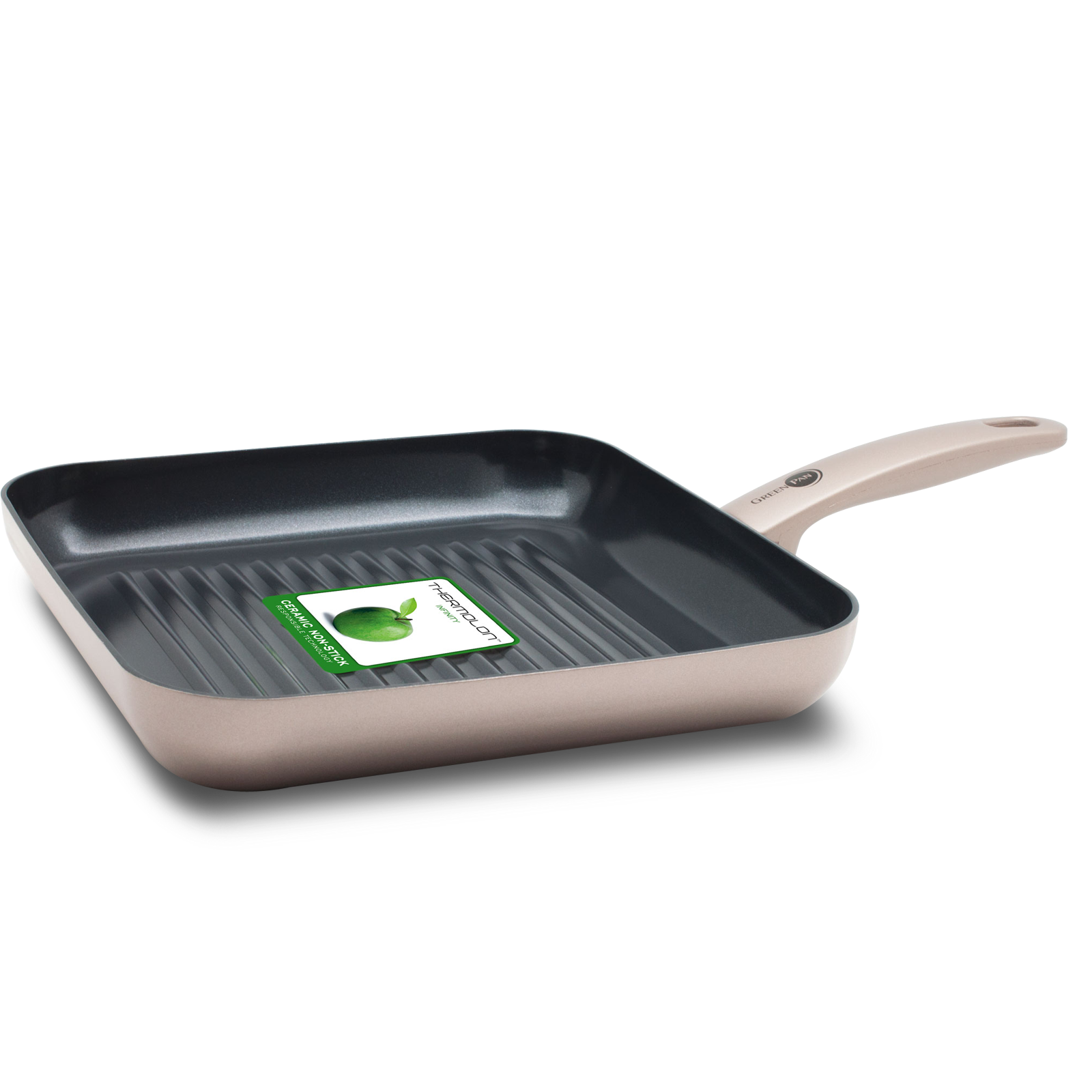 Cambridge Bronze vierkante Grillpan 28cm brons