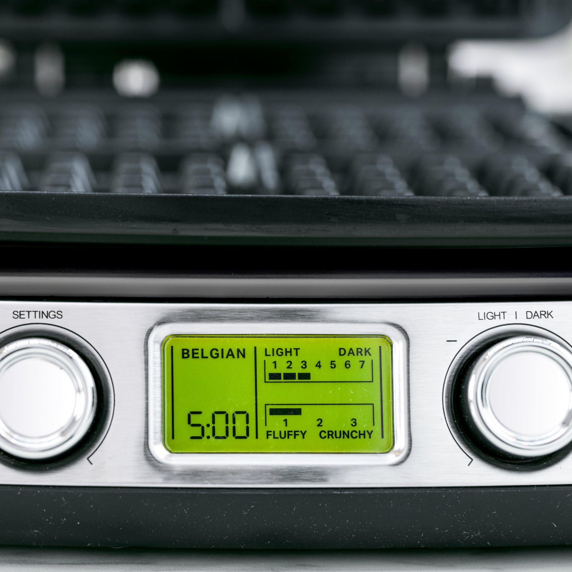 Wafelijzer Cream (incl. 2 sets wafelplaten)