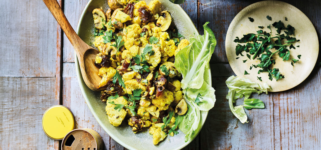 Midden-oosterse bloemkoolsalade