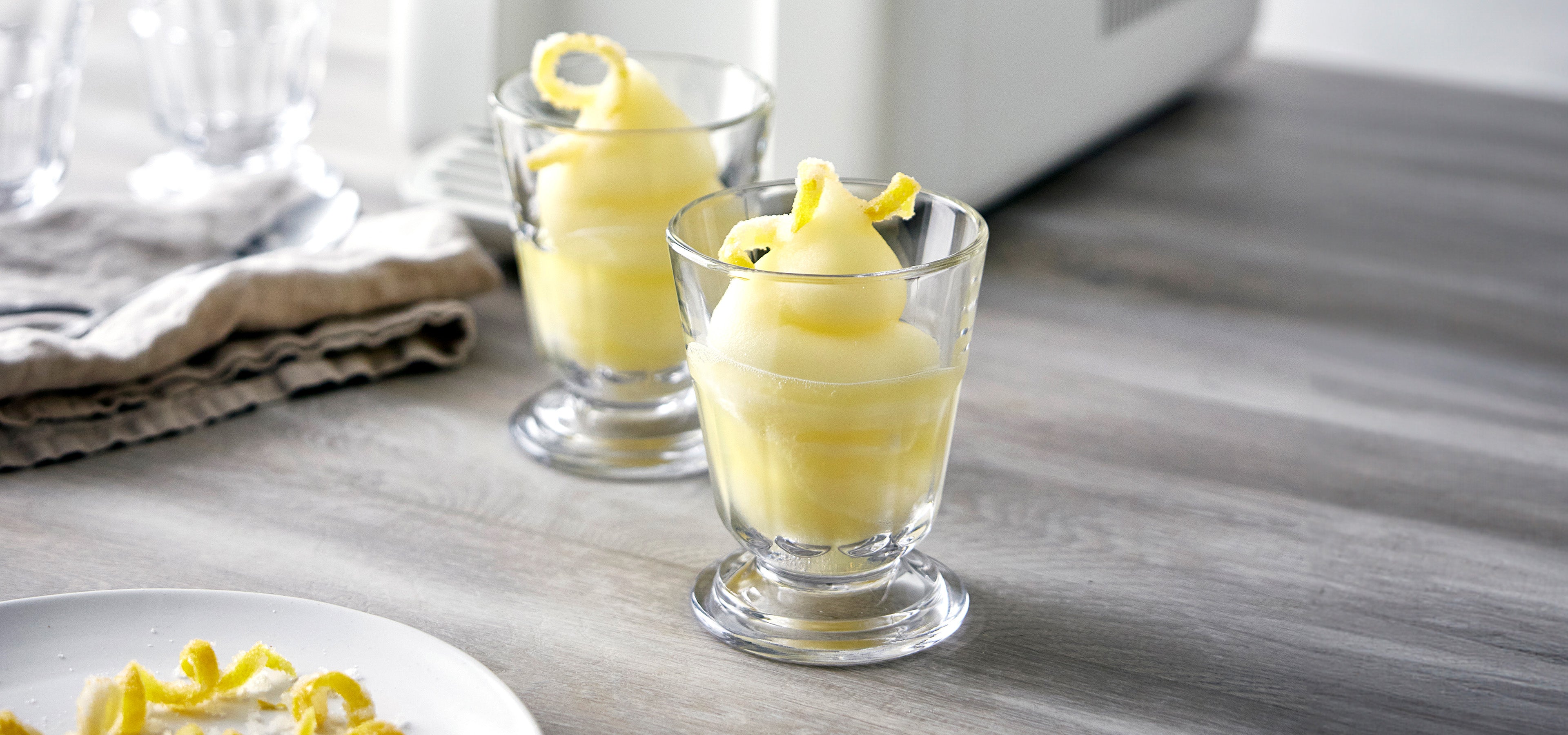 Citroensorbet