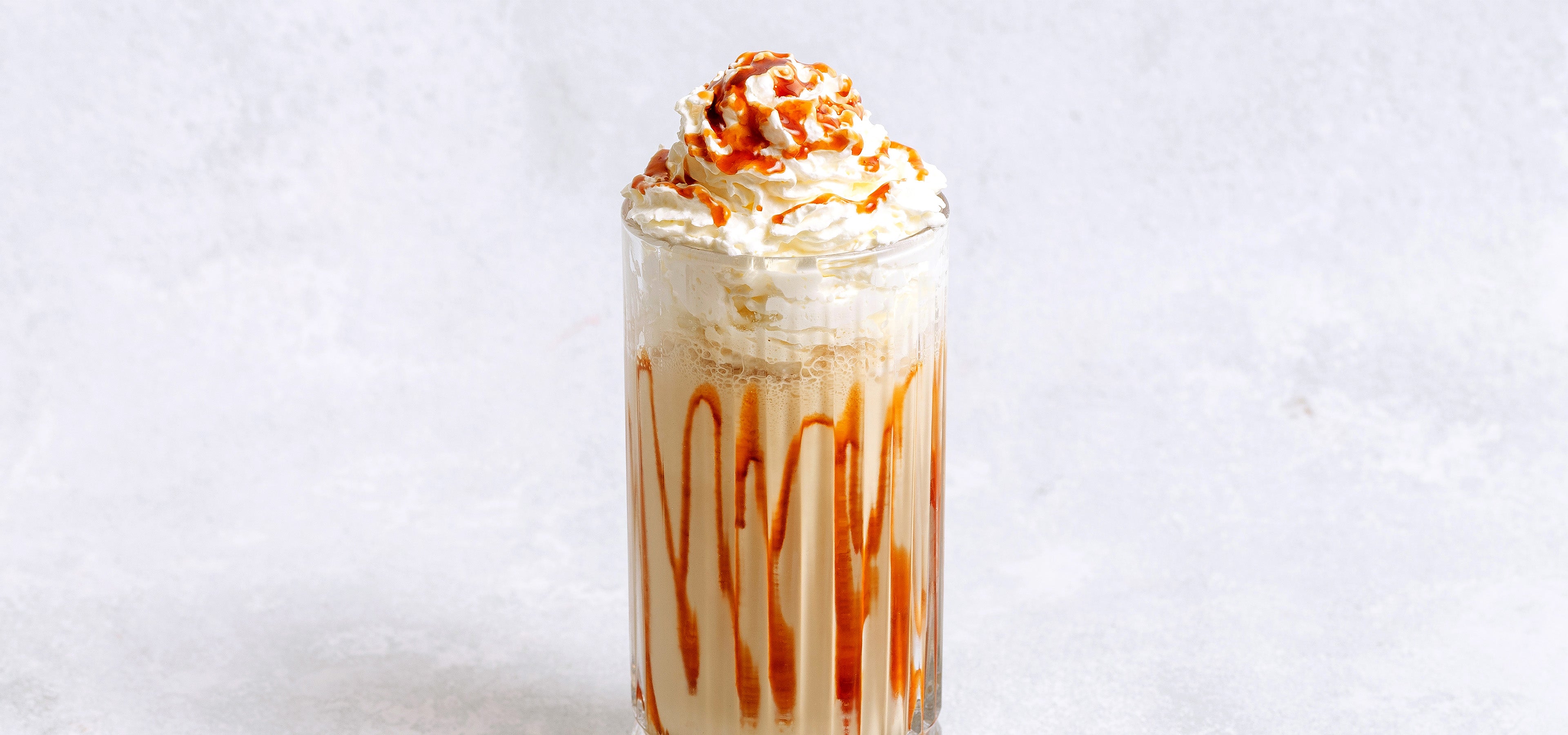 GEZOUTEN KARAMELMILKSHAKE