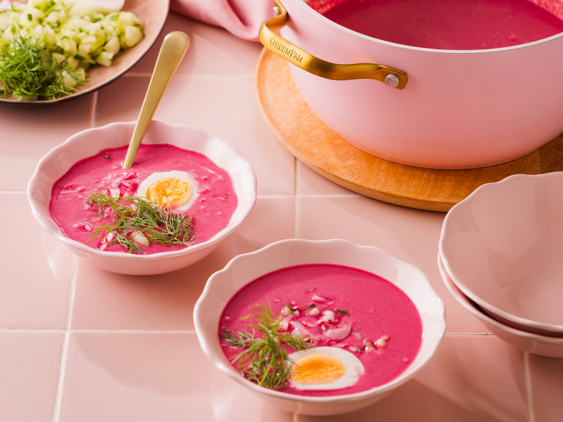 Clodnik en Borsit: koude en warme rode bietensoep