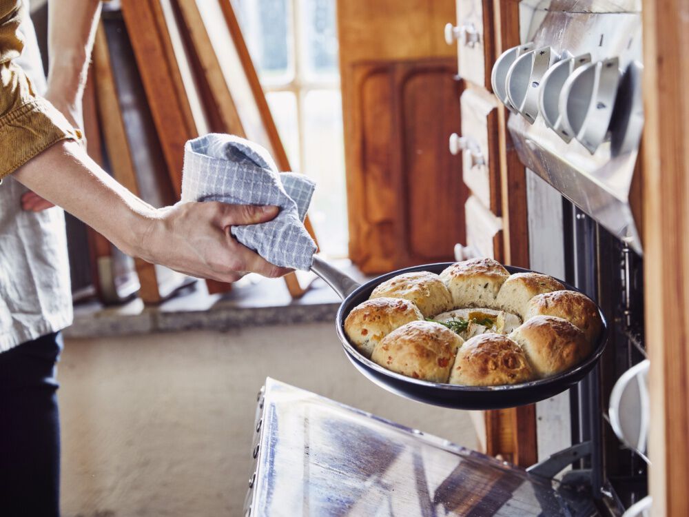 Breekbrood met camembert