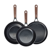 3 pc Eco-Smartshape Dark wood set