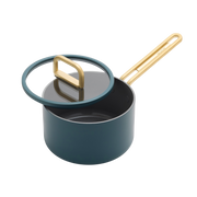 GreenPan™ Stanley Tucci™ Ceramic Nonstick 16cm/1.9L Saucepan with Lid, Venetian Teal