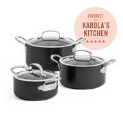 Set de casseroles Barcelona 3 pièces