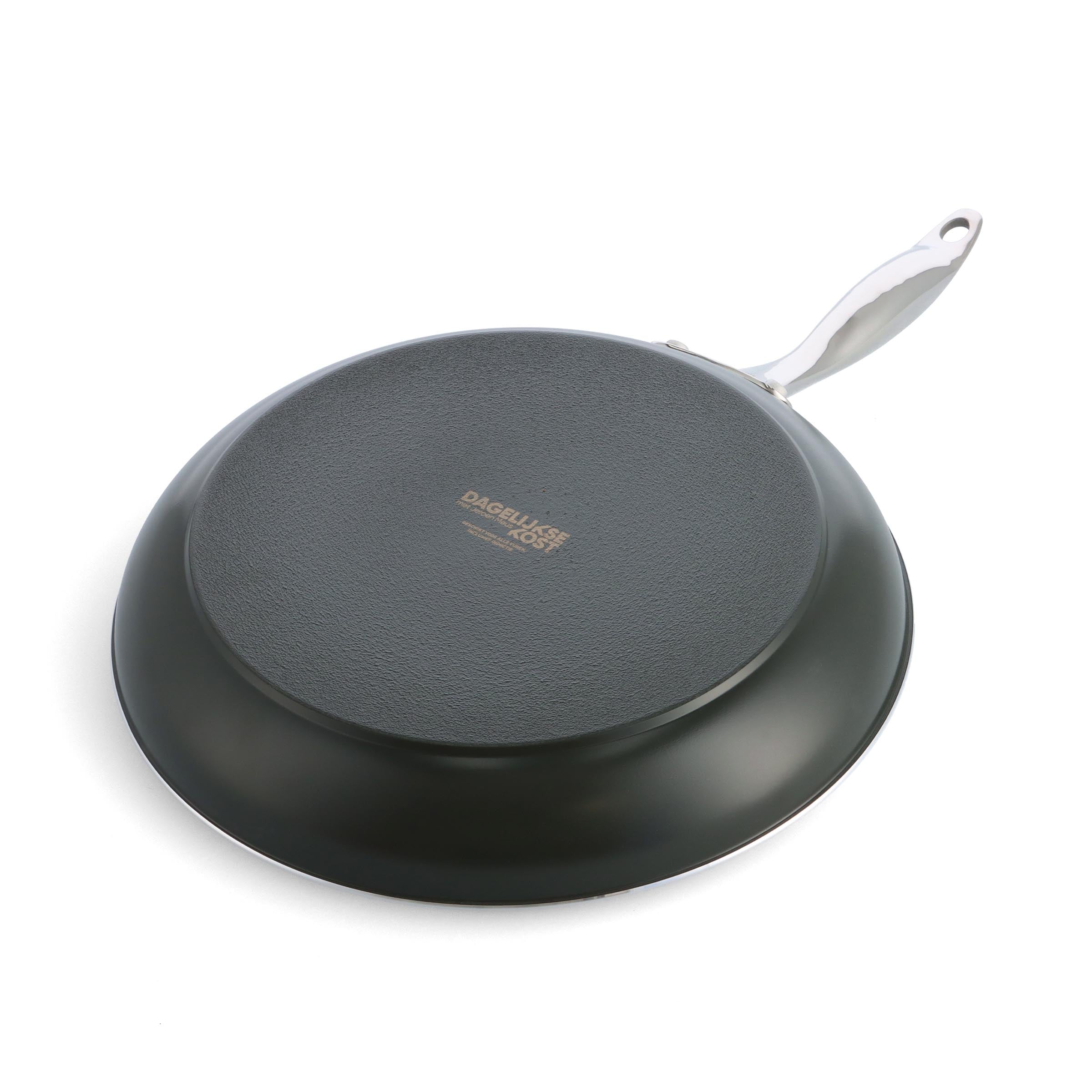 Dagelijkse kost braadpan 20cm groen onderaanzicht
