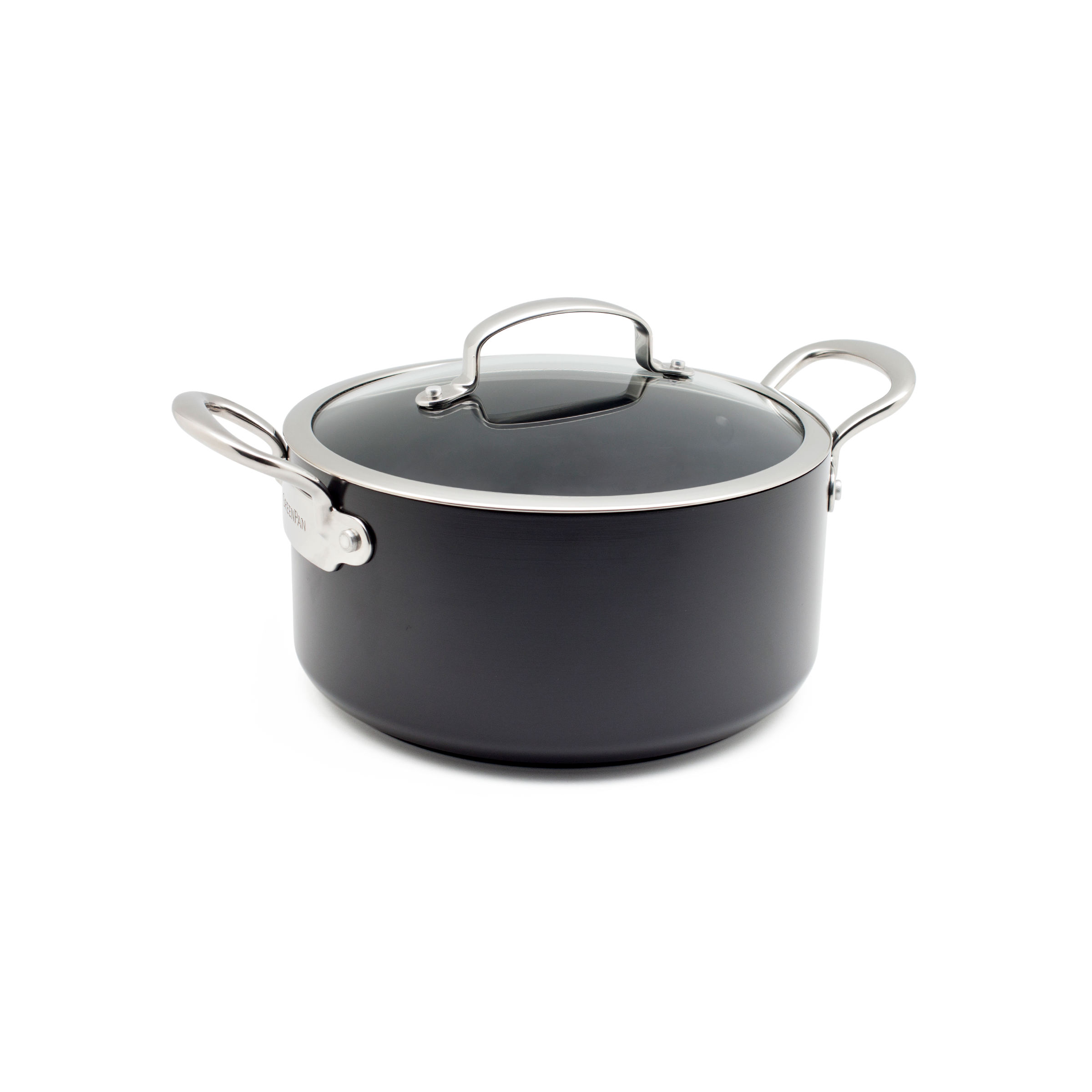 Greenpan Kookpotten Valencia Pro Soeppan  Keramisch inductie pfas-vri vooraanzicht  