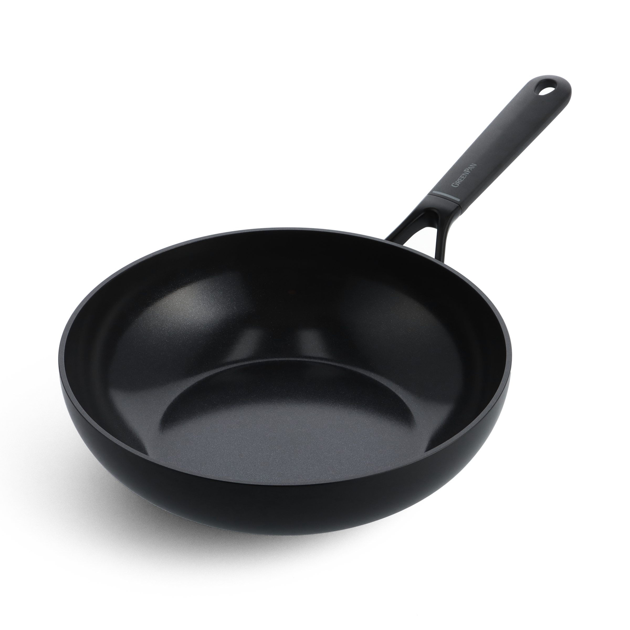 GreenPan Wokpannen Smart Collection 28 cm 2-delige Keramisch inductie pfas-vrij vooraanzicht