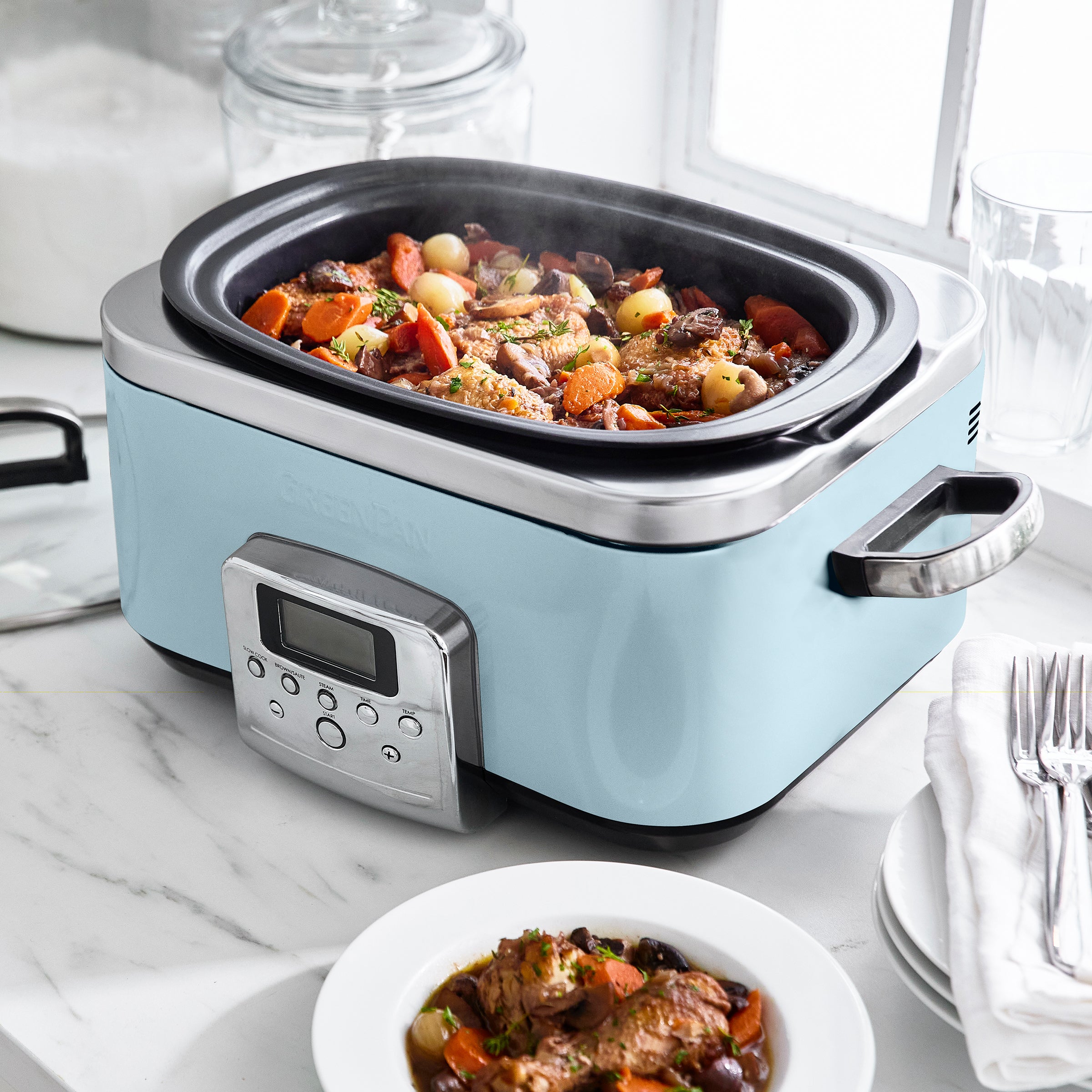 Slowcooker Blue Haze set (Frans)