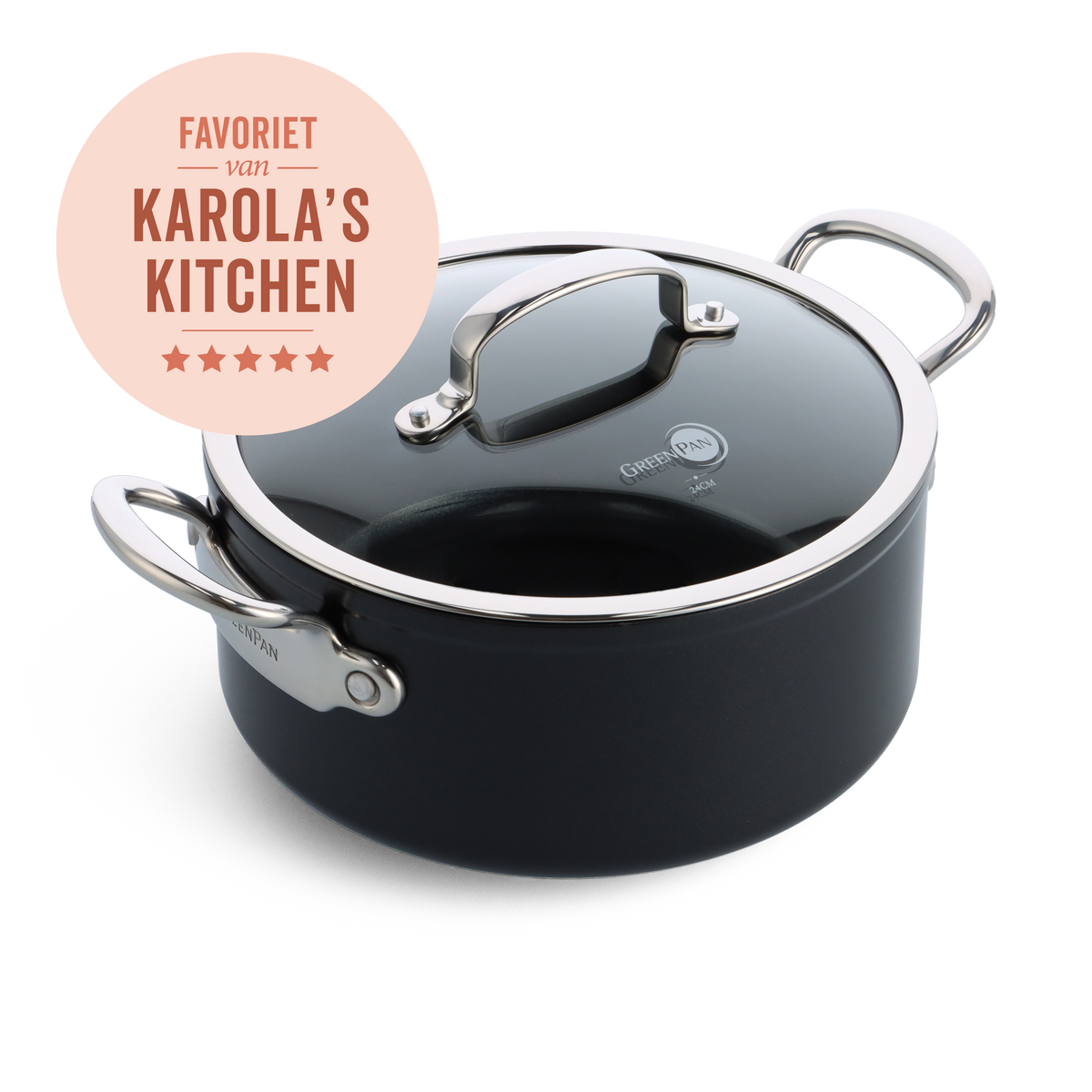 Barcelona Pro Kookpot met deksel 24cm