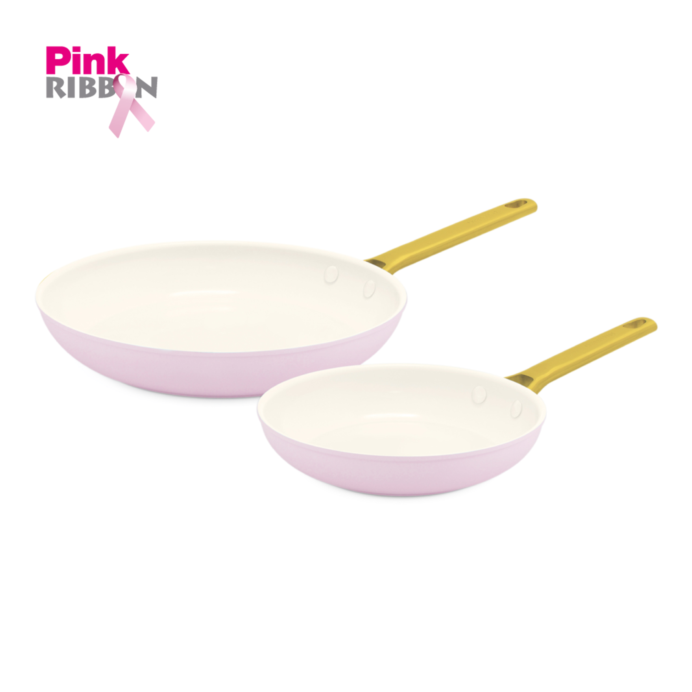 Padova Reserve Blush Pink 2-delige pannenset