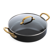 Barcelona Stoofpan 30cm met deksel - Black