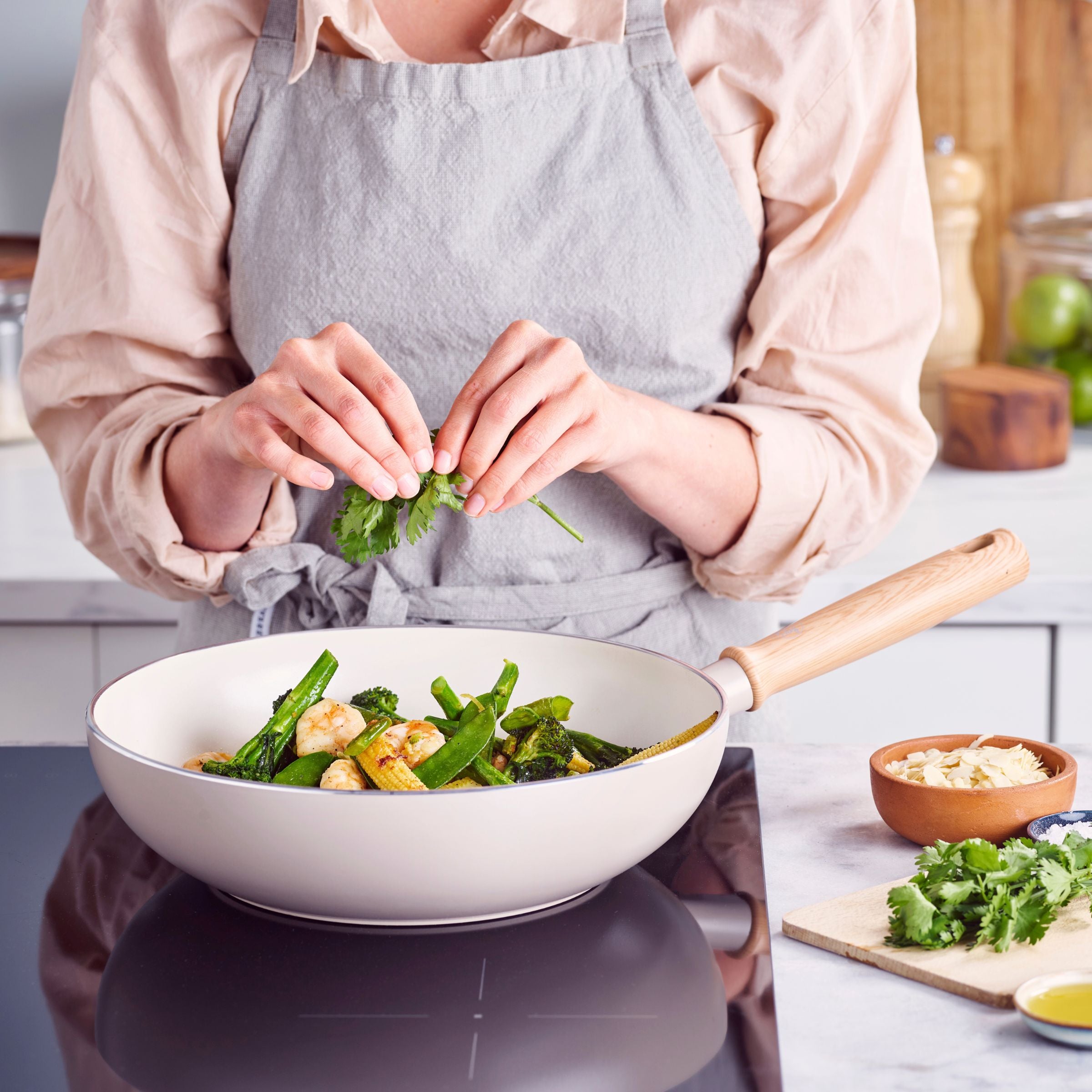 GreenChef Nordics Wok 28cm/3.7L