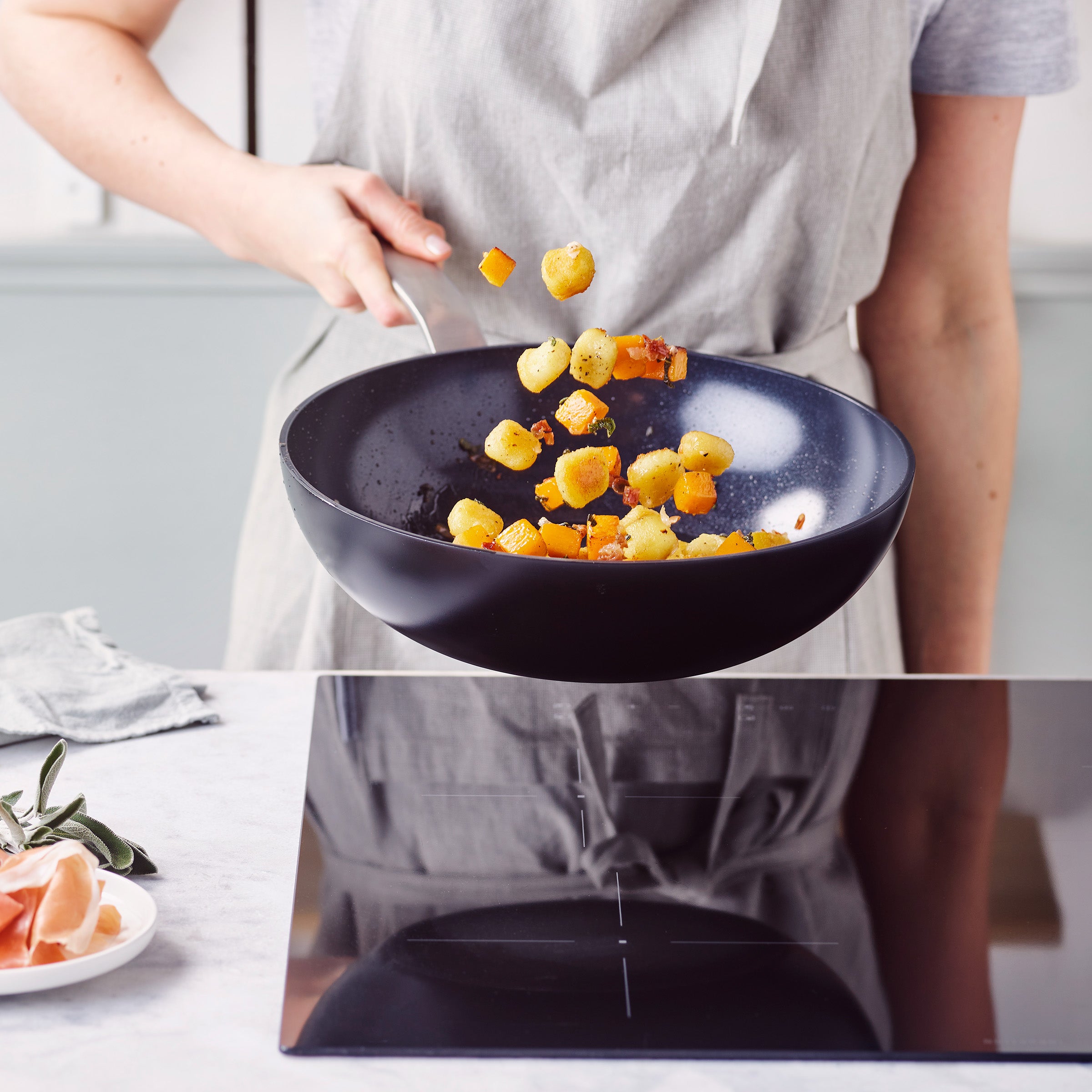 Wok noir 28 cm
