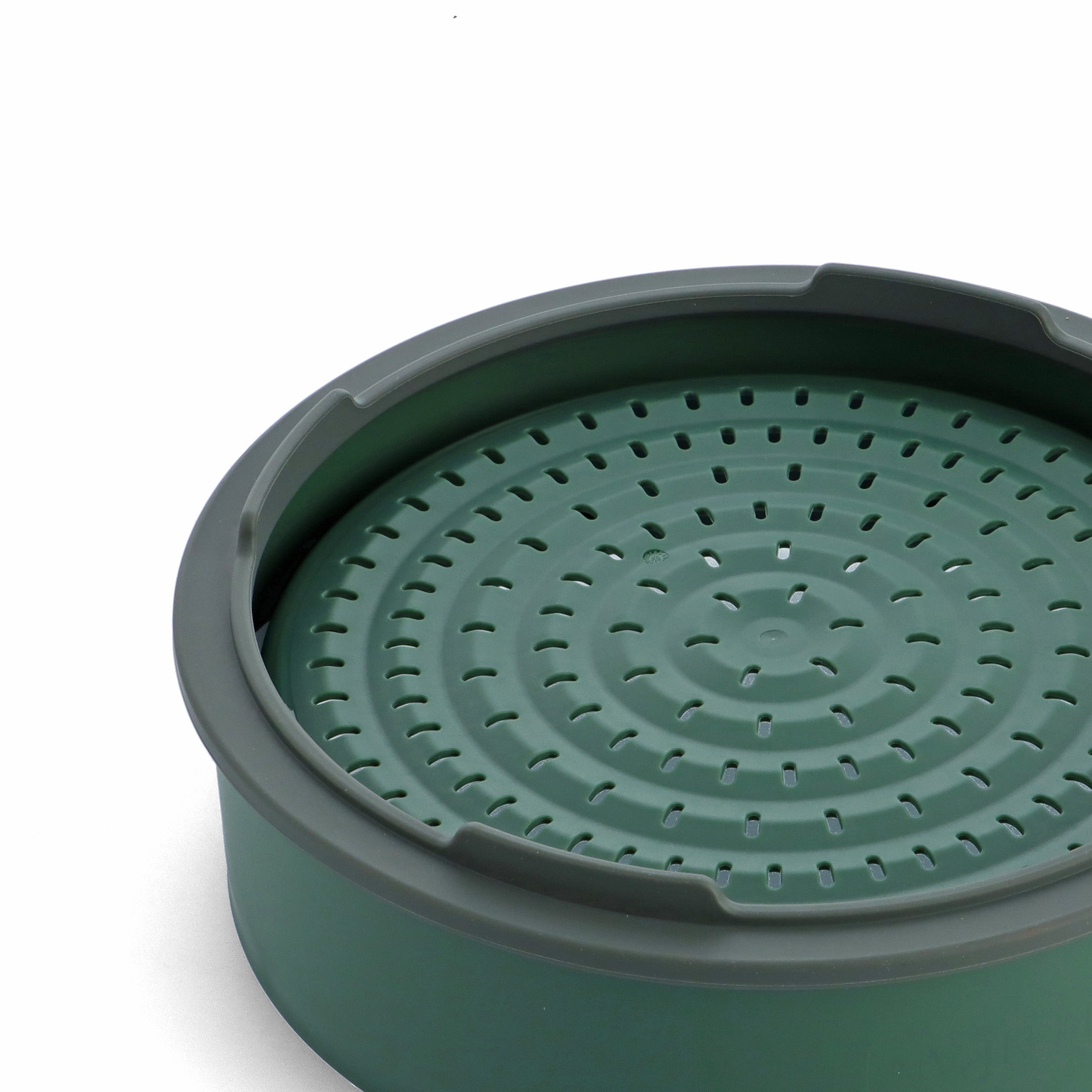 Steamy Groen 24cm onderaanzicht 