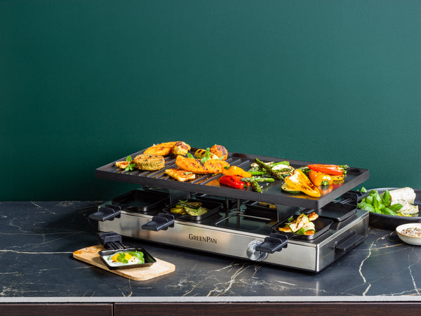 GreenPan Bistro Healthy PFAS Free Nonstick Raclette/Gourmet Electric GreenPan Bistro Healthy PFAS Free Nonstick Raclette/Gourmet Electric