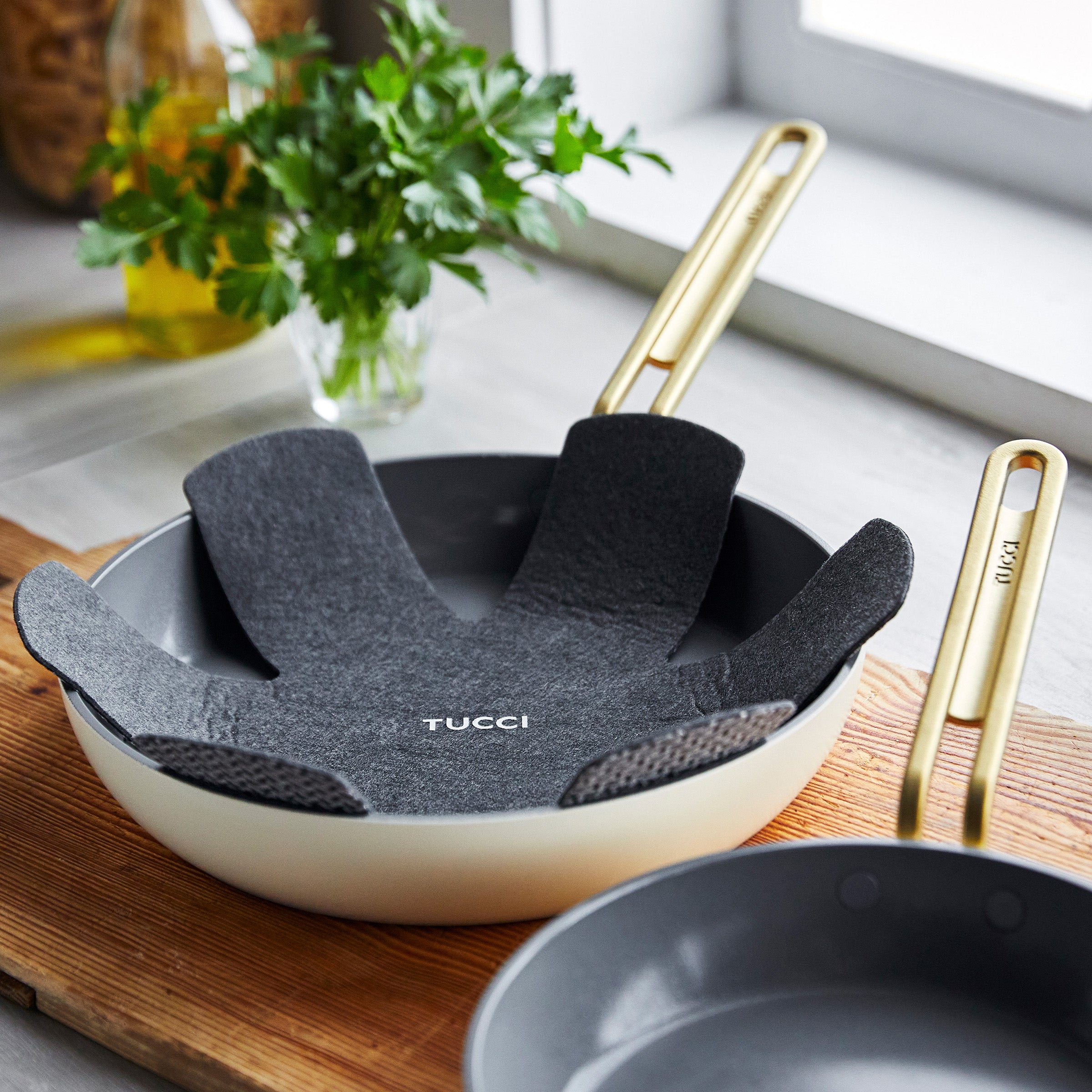 GreenPan™ Stanley Tucci™ Ceramic Nonstick 20cm Frypan, Carrara White
