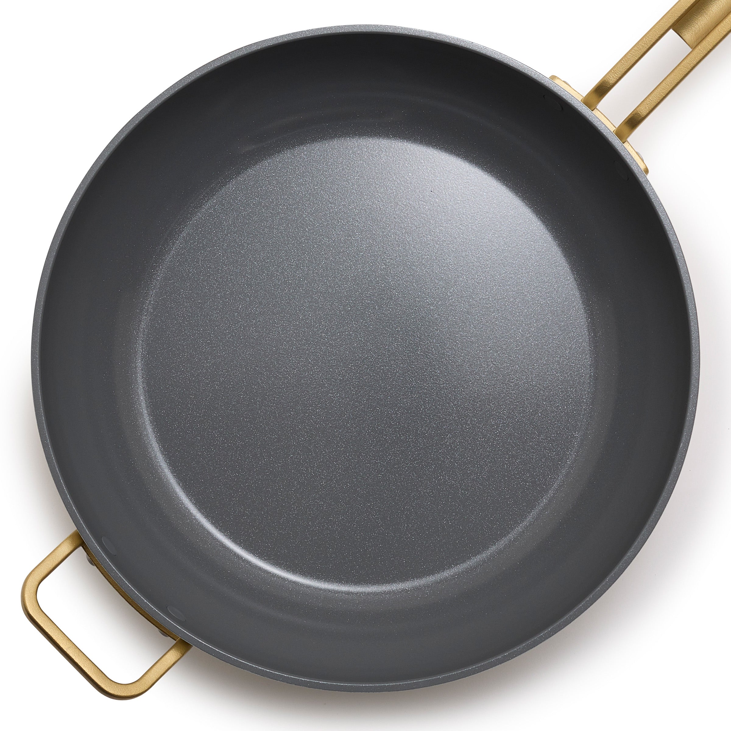 GreenPan™ Stanley Tucci™ Ceramic Nonstick 30cm Frypan with Lid, Carrara White