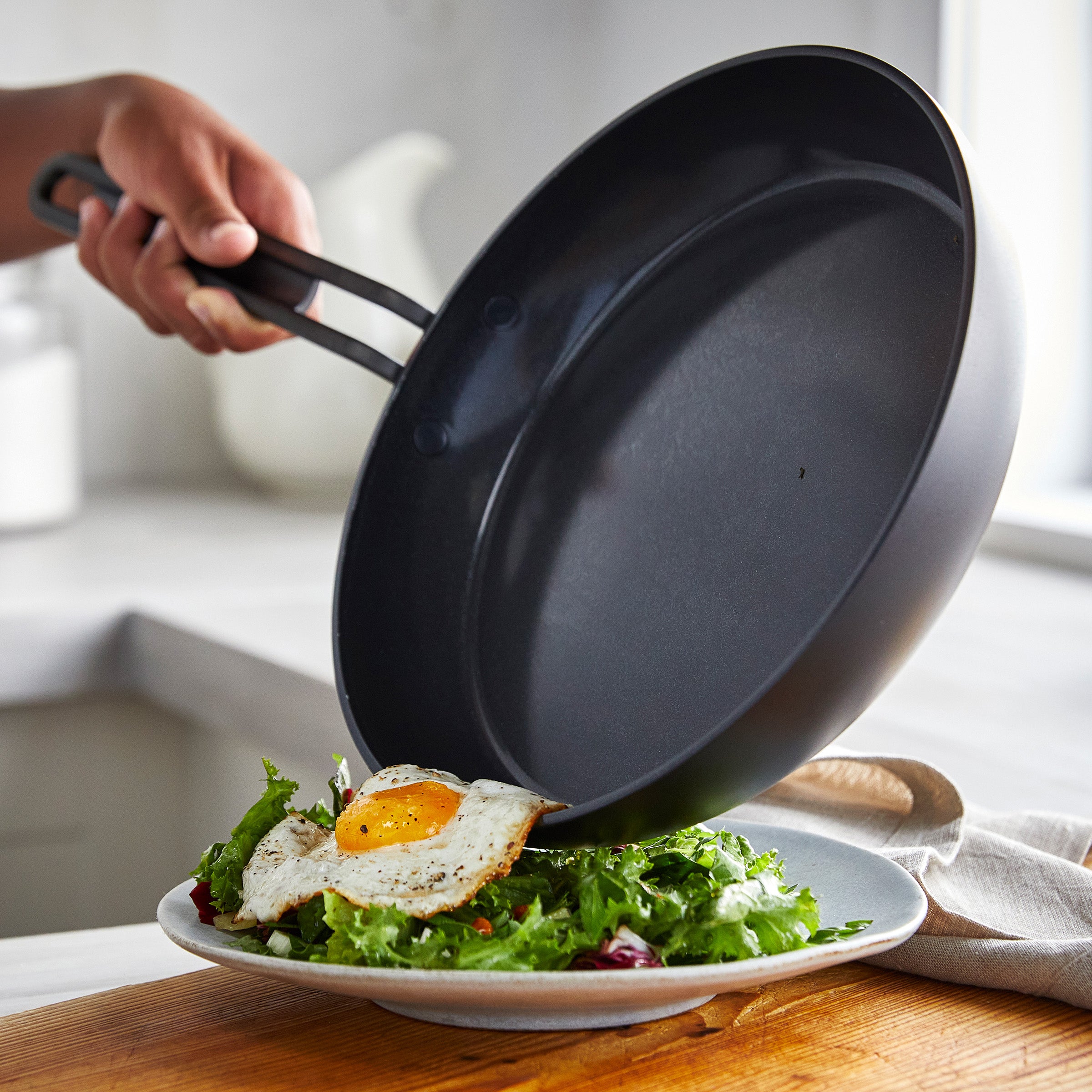 Batterie de cuisine antiadhésive en céramique GreenPan™ Stanley Tucci™, 11 pièces, noir Milano