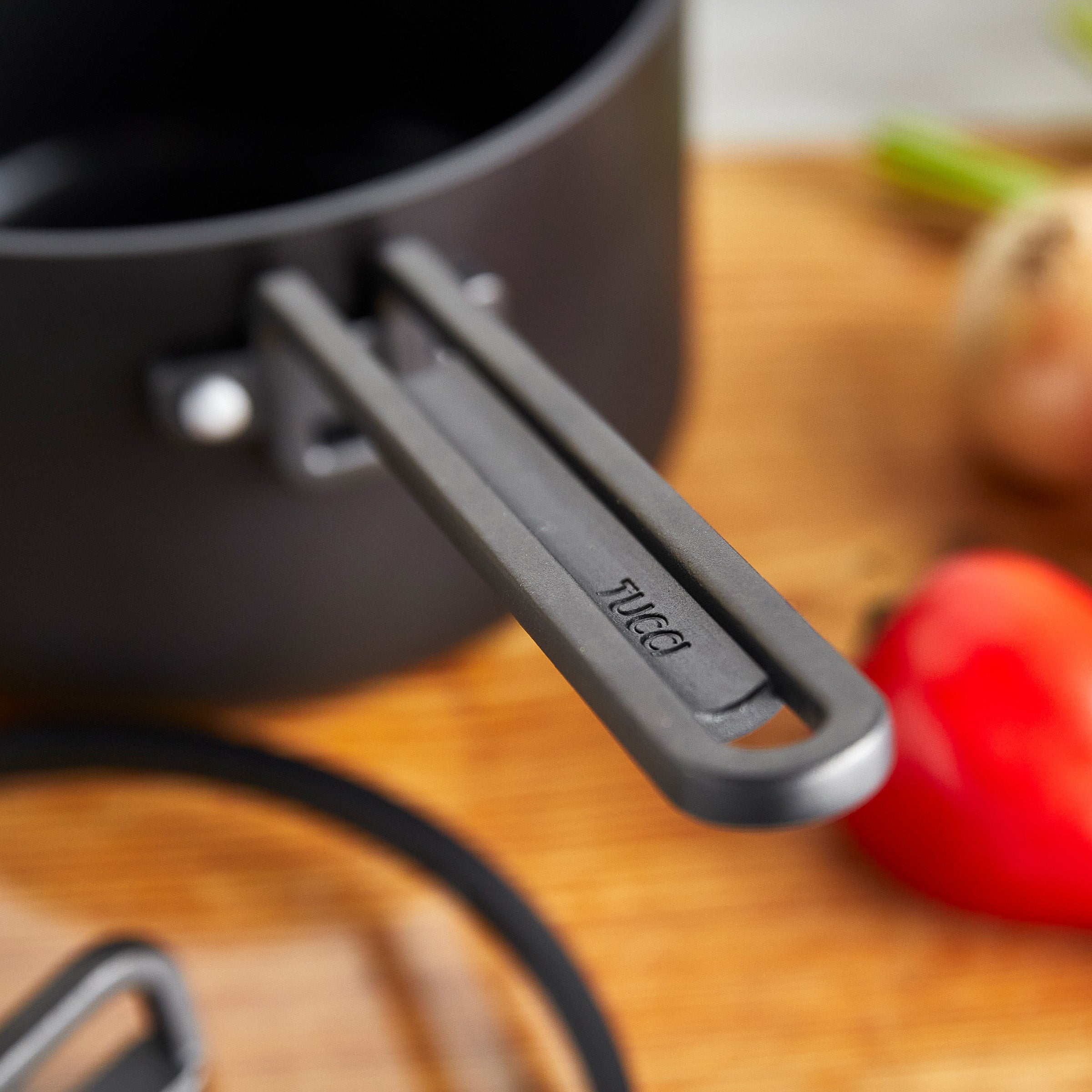 Batterie de cuisine antiadhésive en céramique GreenPan™ Stanley Tucci™, 11 pièces, noir Milano