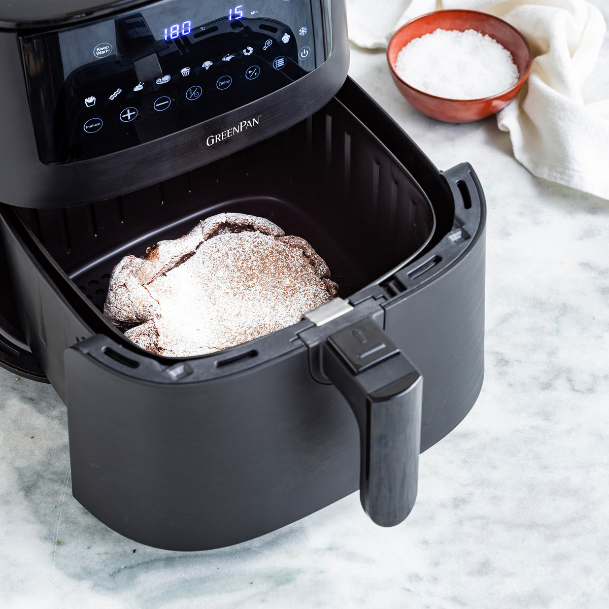XXL Airfryer Black + Sandra’s Missie Gezond Gewicht – Airfryereditie