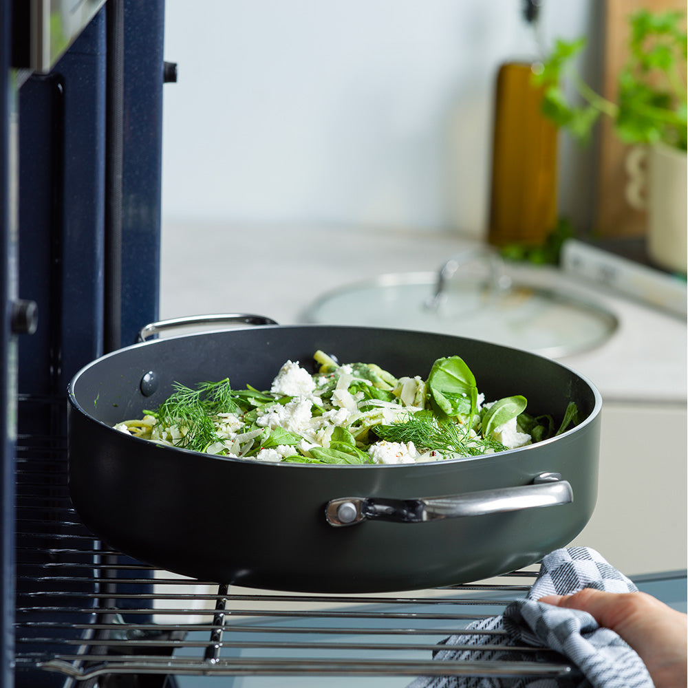 Dagelijkse kost stoofpan met deksel 28cm