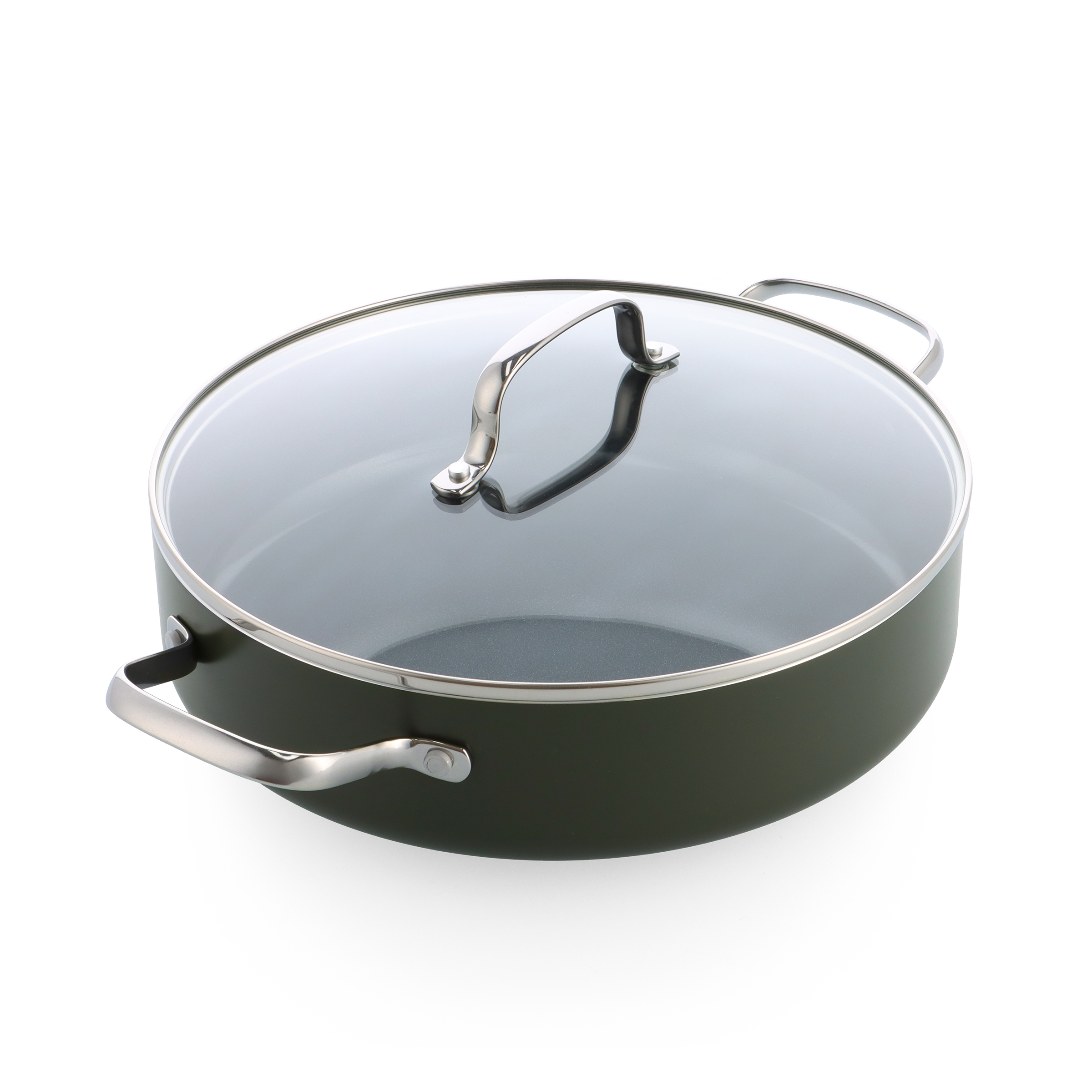 Dagelijkse kost stoofpan met deksel 28cm