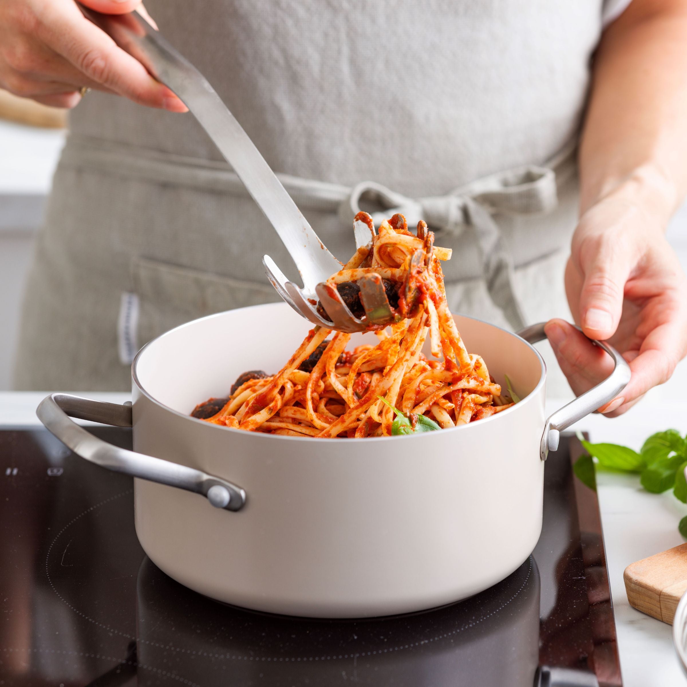 GreenChef Nordics Kookpan met deksel 18 cm