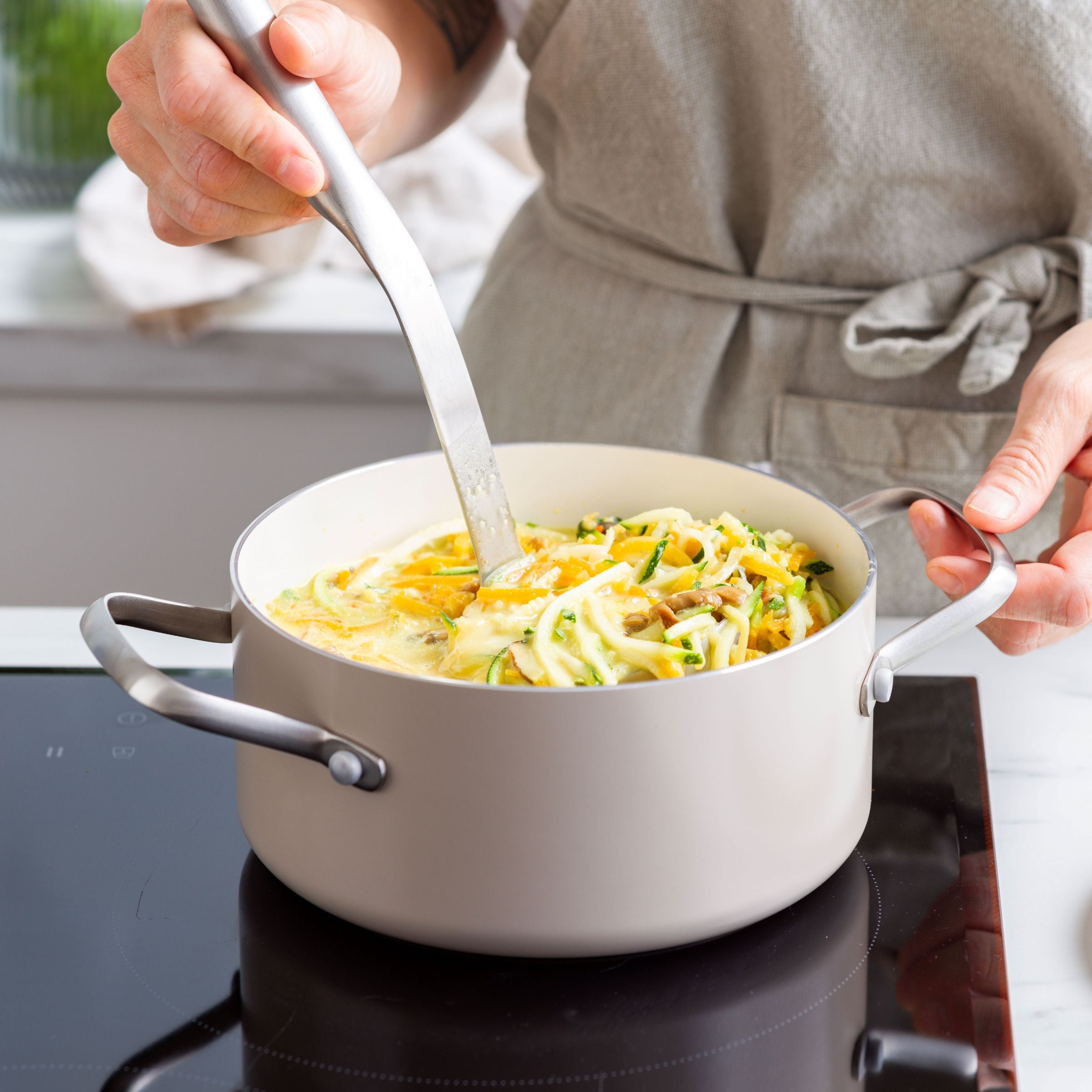 GreenChef Nordics Kookpan met deksel 20 cm