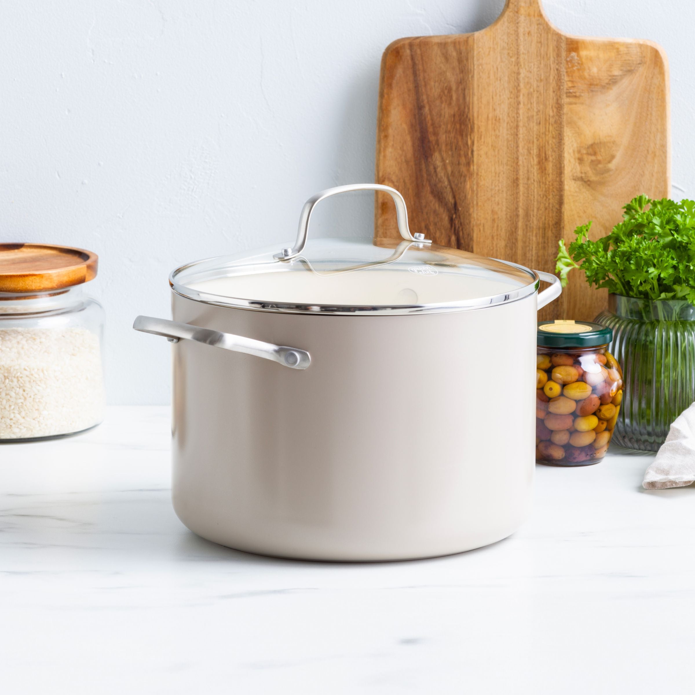 Marmite à soupe avec couvercle GreenChef Nordics 24 cm/7,6 L