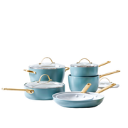 Batterie de cuisine Padova Reserve Smokey Blue 10 pièces