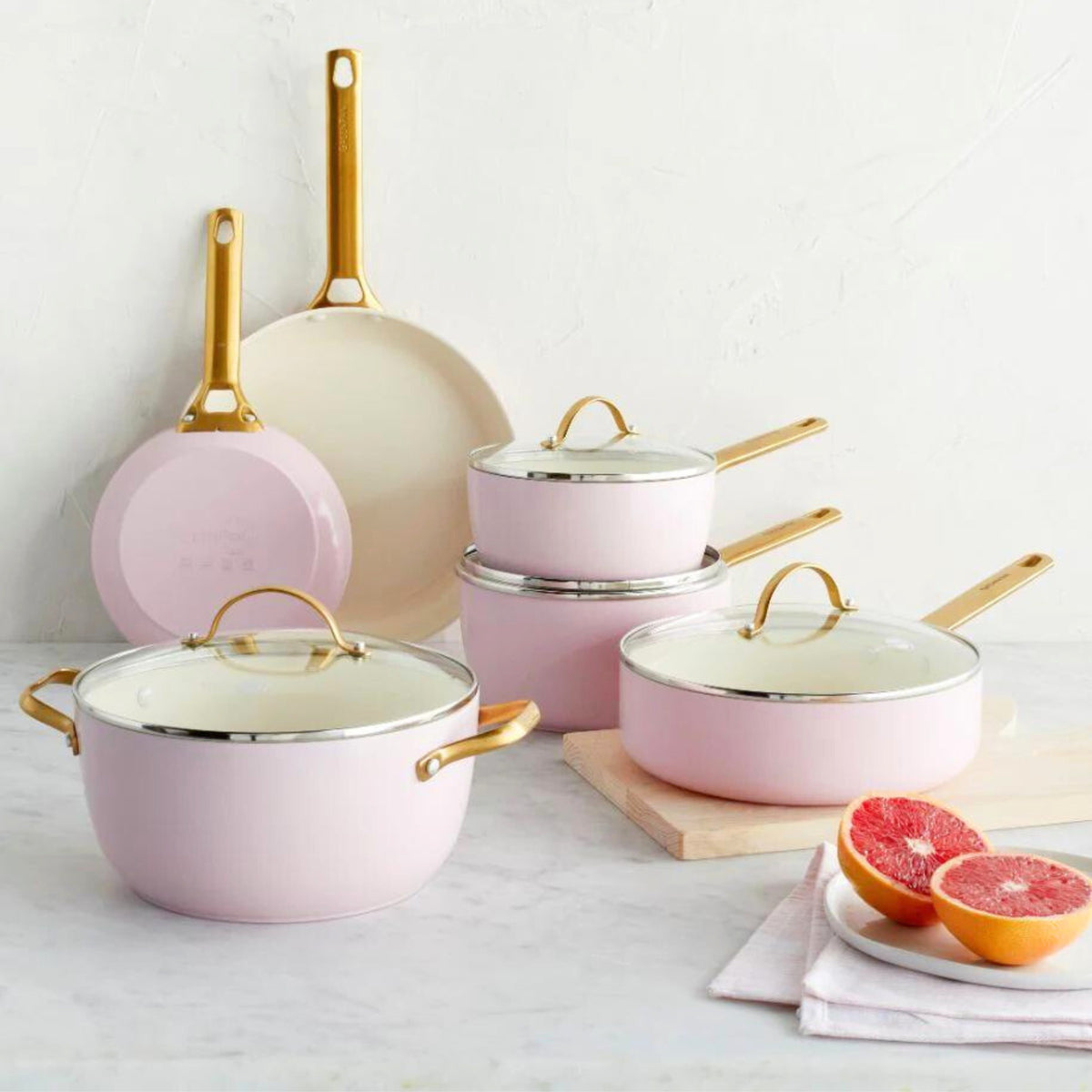 Padova Reserve Pink 2-delige pannenset (20 + 28cm)