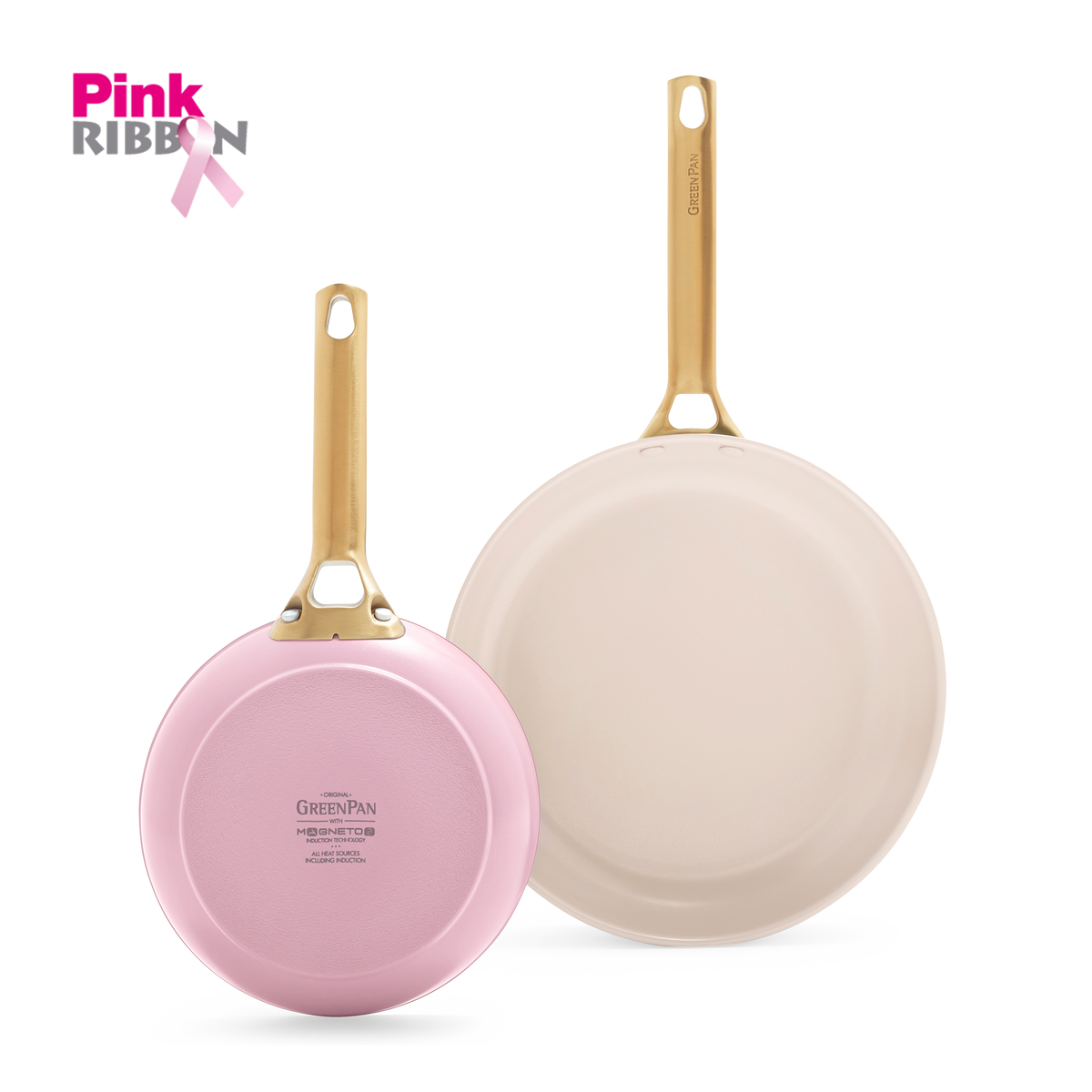 Padova Reserve Pink 2-delige pannenset (20 + 28cm)