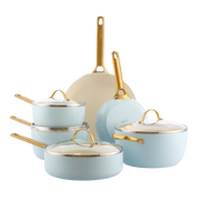 Padova Reserve Light Blue 10-delige pannenset