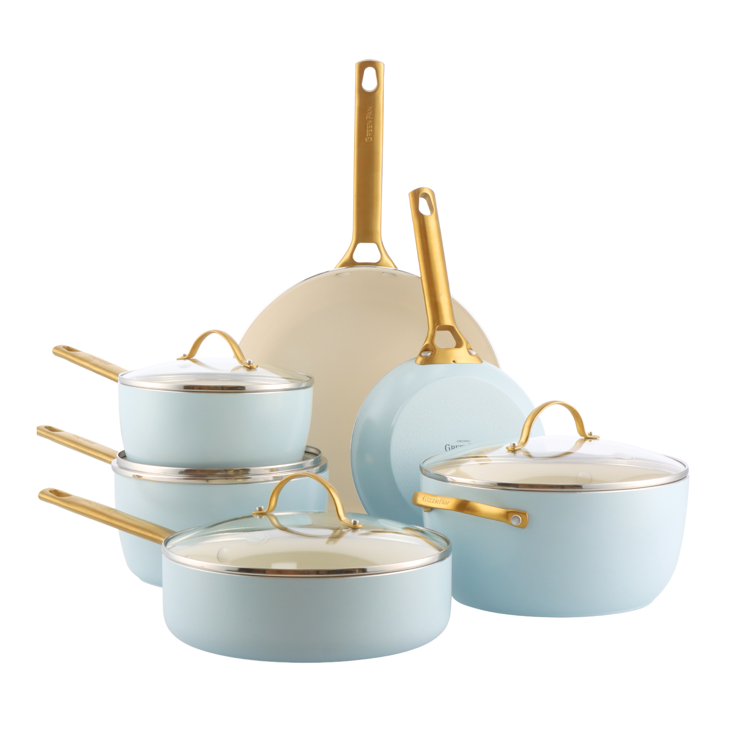 Batterie de cuisine Padova Reserve Pink 10 pièces