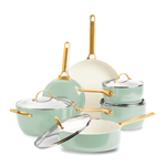 Padova Reserve Mint Green 10-Piece Cookware Set